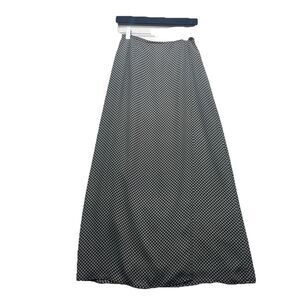 Emanuel Ungaro Liberte Designer Y2k Wrap Maxi Skirt Women’s Size 6/40
